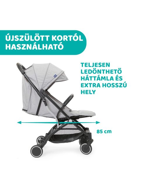 TROLLEYme babakocsi automata zárral 0-15 kg, 0-3 év