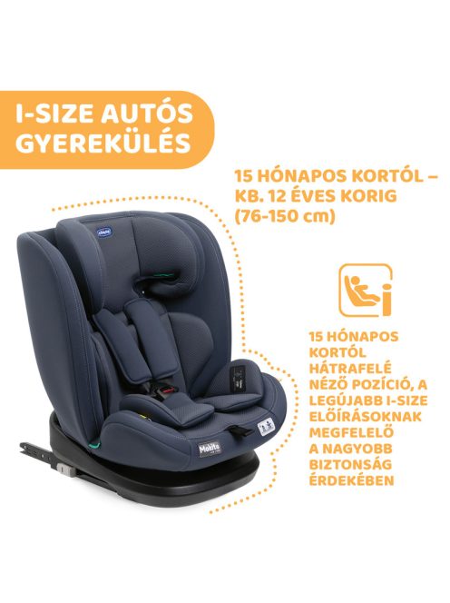 Mokita I-Size autósülés 76-150 cm 1/2/3 korcsoport
