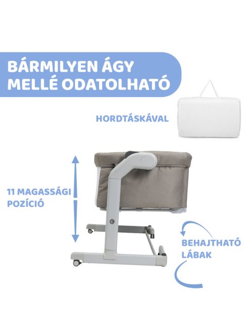 Next2me Magic Evo babaágy Co-Sleeping 0-6 hó