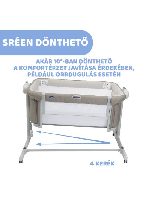 Next2me Magic Evo babaágy Co-Sleeping 0-6 hó
