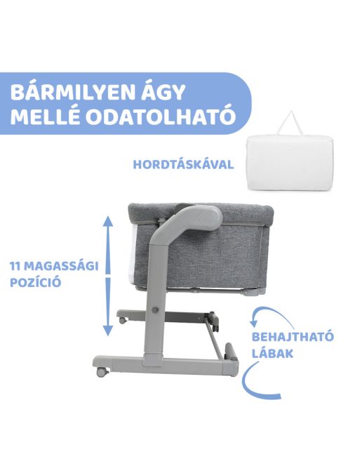 Next2me Magic Evo babaágy Co-Sleeping 0-6 hó