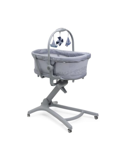 Baby Hug PRO 5in1 kiságy-etetőszék-szék 0-15 kg , 0-3 év