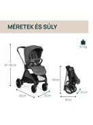 BELLAGIO Trio babakocsi önműködő záródással 22 kg-ig