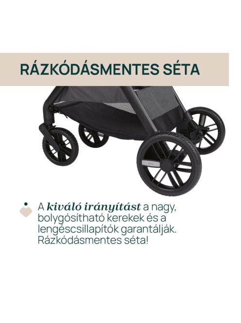 BELLAGIO Trio babakocsi önműködő záródással 22 kg-ig