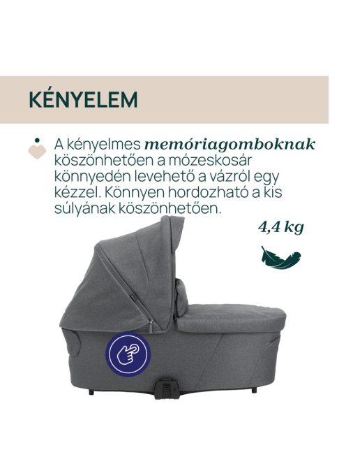 Flexi mózeskosár Bellagio babakocsihoz
