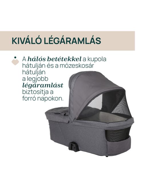 Flexi mózeskosár Bellagio babakocsihoz