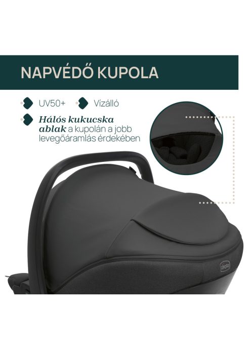 KORY PLUS I-Size 40-85 cm hordozó autósülés 0+ korcsoport