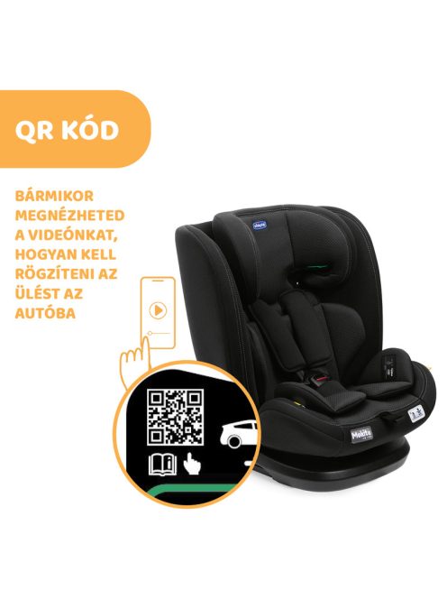 Mokita I-Size autósülés 76-150 cm 1/2/3 korcsoport
