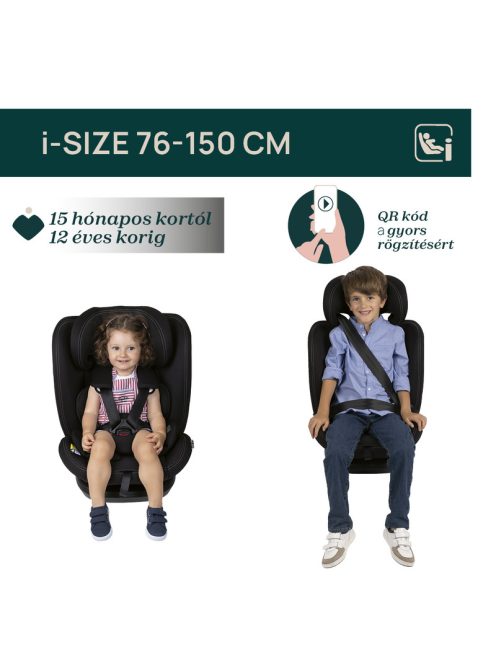 Mokita I-Size autósülés 76-150 cm 1/2/3 korcsoport