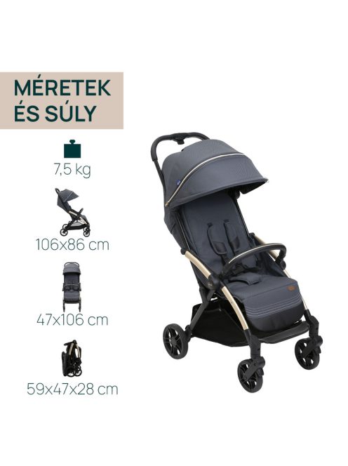 Goody XPlus babakocsi 22 kg-ig automata, egykezes összecsukással