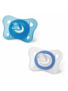 Mini Soft cumi 2-6 hó, 2 db kék - csupaszilikon