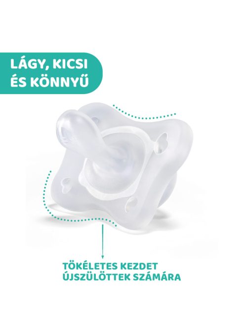 Mini Soft cumi 0-2 hó, 2 db rózsaszín