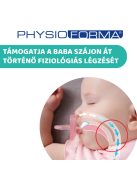 Physio Forma® Comfort szilikon cumi 1 db, 6-16 hó sterilizálható tok