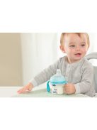 Chicco NaturalFeeling csőrös itatópohár - kék mintás