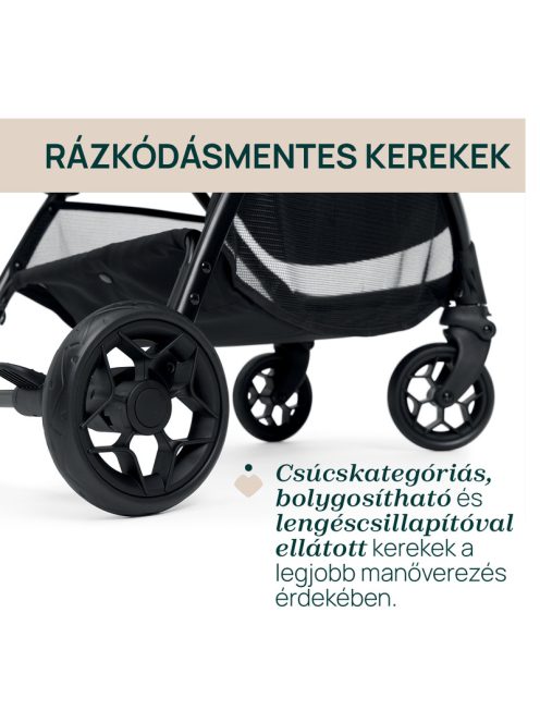 GLEE babakocsi 0-22 kg automata csukódással 0-4 év