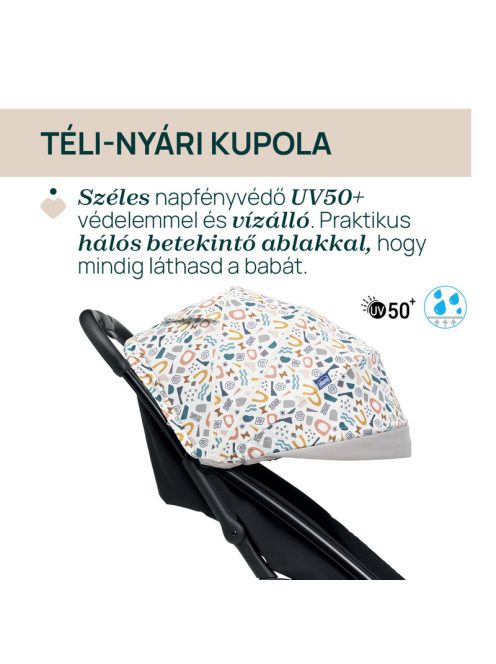 GLEE babakocsi 0-22 kg automata csukódással 0-4 év