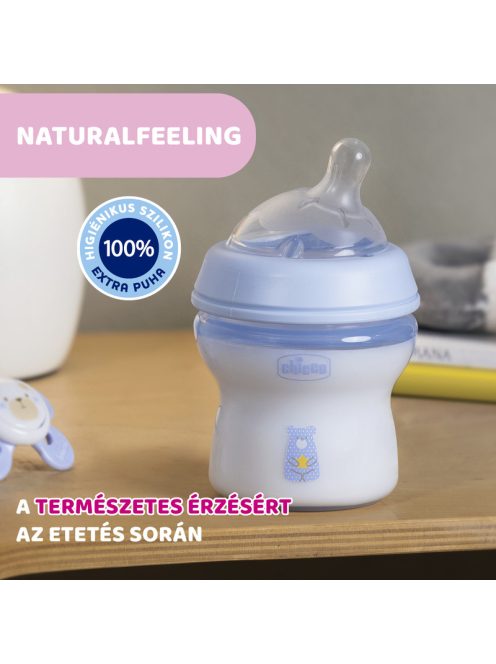 NaturalFeeling 150 ml cumisüveg újszülöttkorra normál folyású