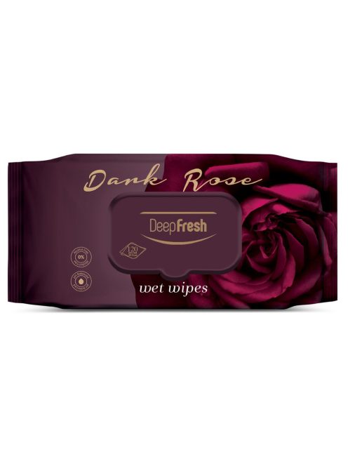 Deep Fresh nedves törlõkendõ Dark Rose kupakos 120db