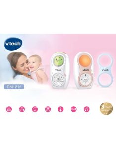   Vtech bébiõr audio dupla akkumulátorral, éjjeli fénnyel, altatódallal DM1215
