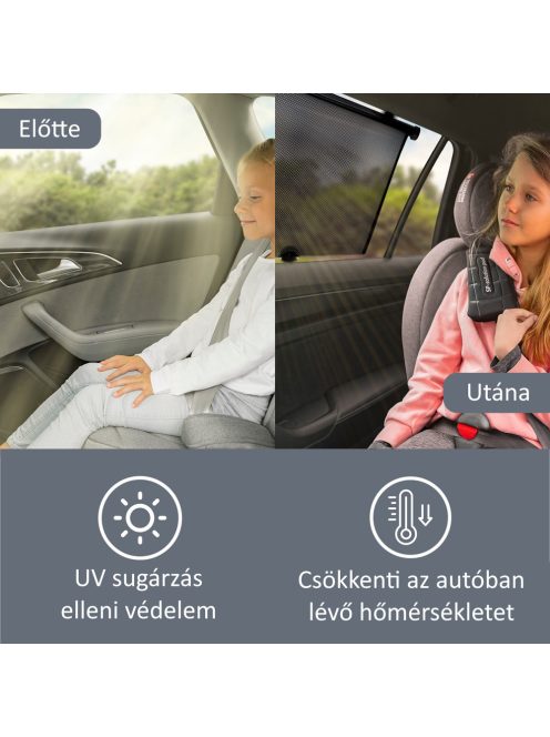 Zopa autós napellenzõ 2db roló ZOP029122
