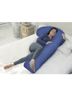   Scamp ölelõ párna F-alakú 75x135cm Sötétkék-szürke FELP006_75