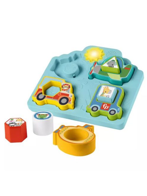 Fisher-Price Forma és járgány kirakó fénnyel és hanggal