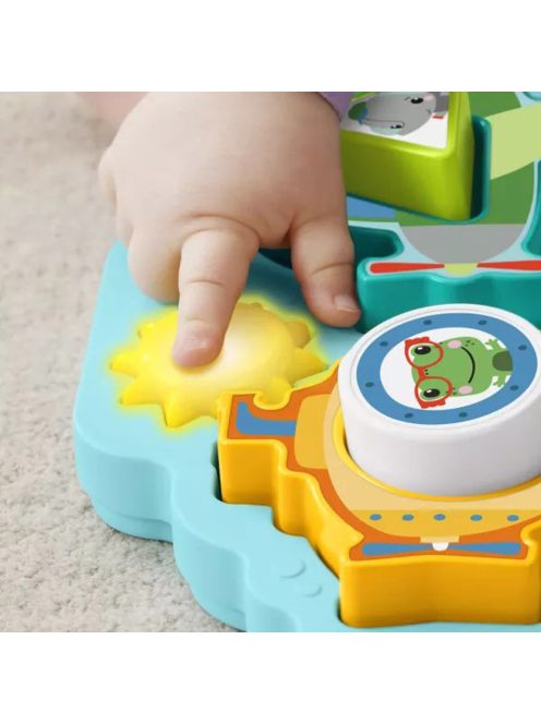 Fisher-Price Forma és járgány kirakó fénnyel és hanggal