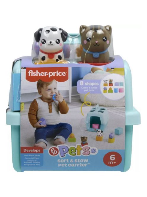 Fisher-Price Kis kedvencek foglalkoztató - Állatkás formaválogató