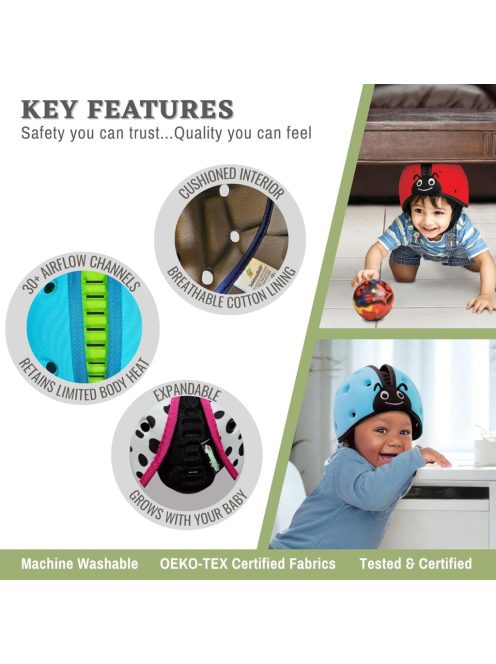 Safehead fejvédő 7-24hó, OUTLET termék