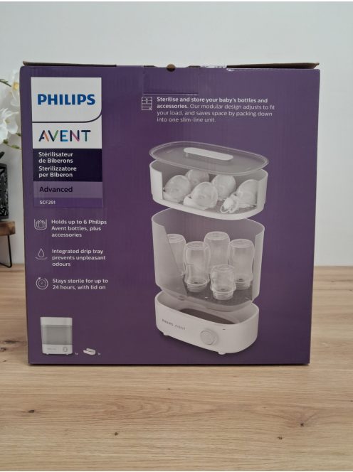 Philips AVENT elektromos sterilizáló- SCF291 OUTLET termék