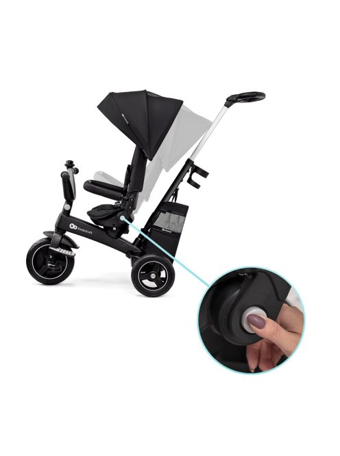 Kinderkraft tricikli Easytwist Black