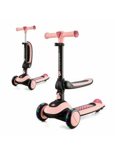 Kinderkraft roller és futóbicikli 2in1 Halley pink