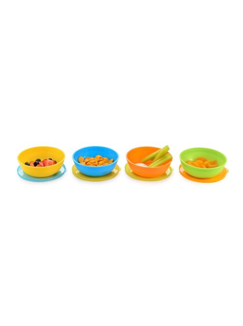 Munchkin Love-a-Bowls 4db-os ételtároló szett + 2db kanál