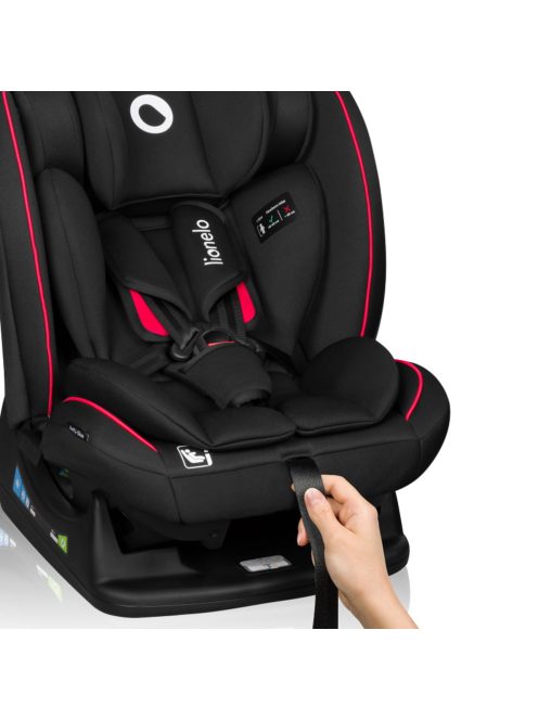 Lionelo gyerekülés AART I-Size 40-150 cm carbon red