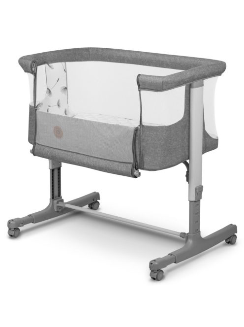Lionelo babaöböl bölcsõ babaágy Aurora 3in1  szürke concrete