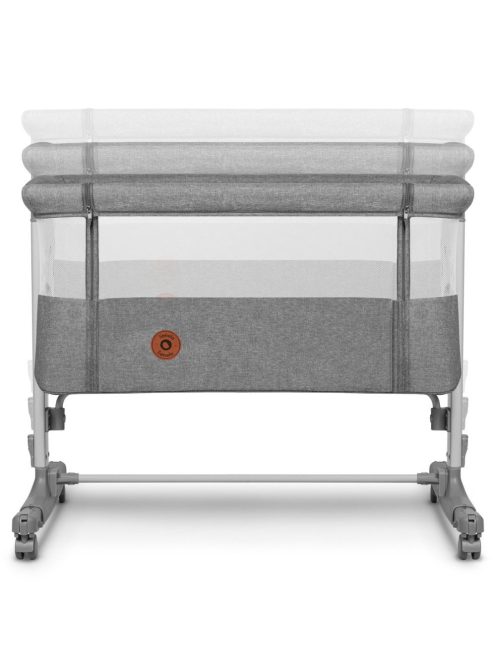 Lionelo babaöböl bölcsõ babaágy Aurora 3in1  szürke concrete
