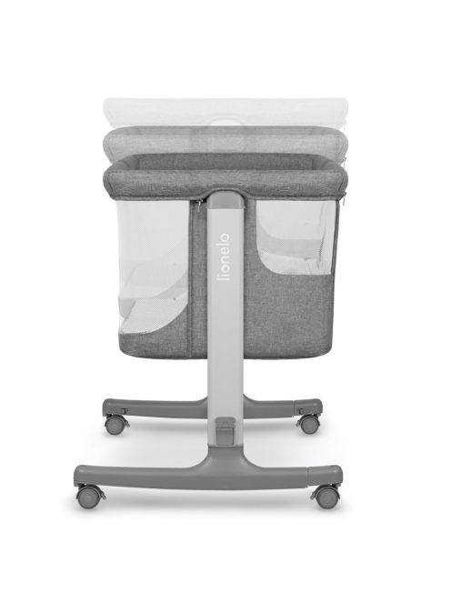Lionelo babaöböl bölcsõ babaágy Aurora 3in1  szürke concrete