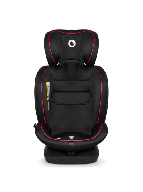 Lionelo gyerekülés Bastiaan i-Size Isofix 360 fok 40-150 cm fekete-piros