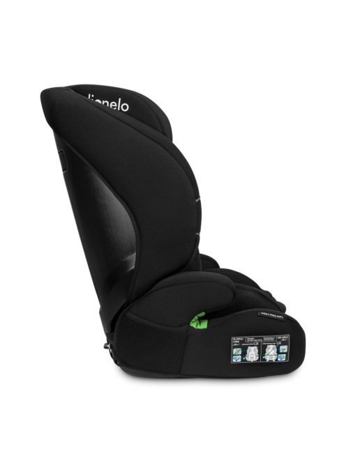 Lionelo gyerekülés Levi One I-Size 76-150 cm fekete-carbon