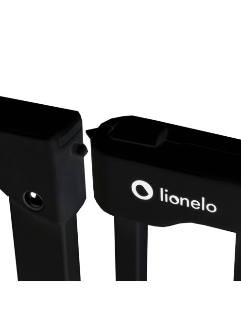 Lionelo ajtórács fém Truus 75-105 cm fekete-onyx