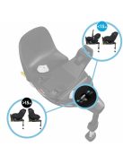 Familyfix 360 Pro - SlideTech i-Size talp 40 - 105 cm, 0-4 év, 0 - 17 kg