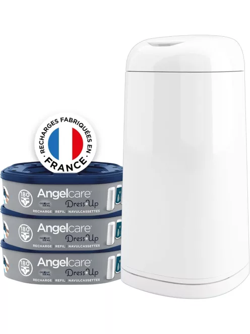 Angelcare pelenkatároló + 3 utántöltő, OUTLET termék