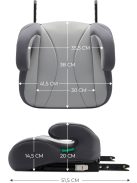 Kinderkraft I-BOOST I-Size, 135-150cm, Ülésmagasító. OUTLET termék