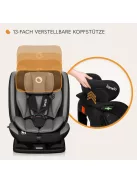 Lionelo Aart i-Size 40-150cm dönthető gyerekülés, fekete-szürke, OUTLET termék