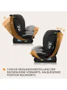 Lionelo Aart i-Size 40-150cm dönthető gyerekülés, fekete-szürke, OUTLET termék