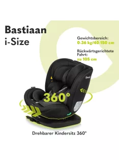   LIONELO Bastiaan i-Size Isofix 360° 0-36kg gyermekülés OUTLET termék