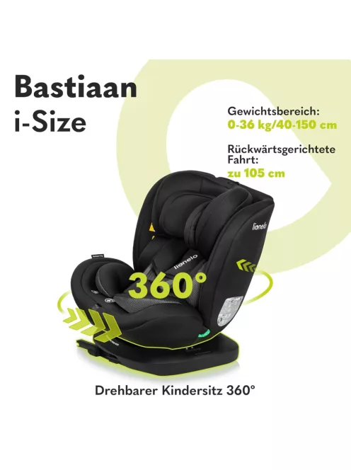 LIONELO Bastiaan i-Size Isofix 360° 0-36kg gyermekülés OUTLET termék