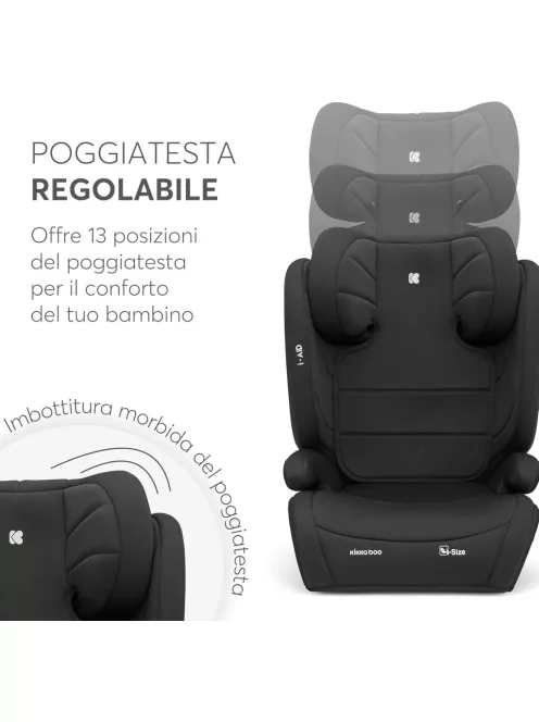 Kikkaboo I-Aid i-size 100-150cm gyerekülés, OUTLET termék