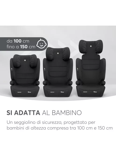 Kikkaboo I-Aid i-size 100-150cm gyerekülés, OUTLET termék