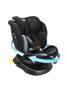   Lettas 360° i-Size 40-150cm Isofix gyerekülés, OUTLET termék